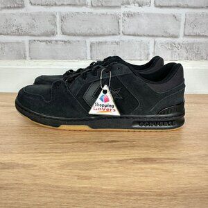 ⭐Converse CL98 Low Top Size 7.5 Men's shoes Sneakers Leather Black  A14182C